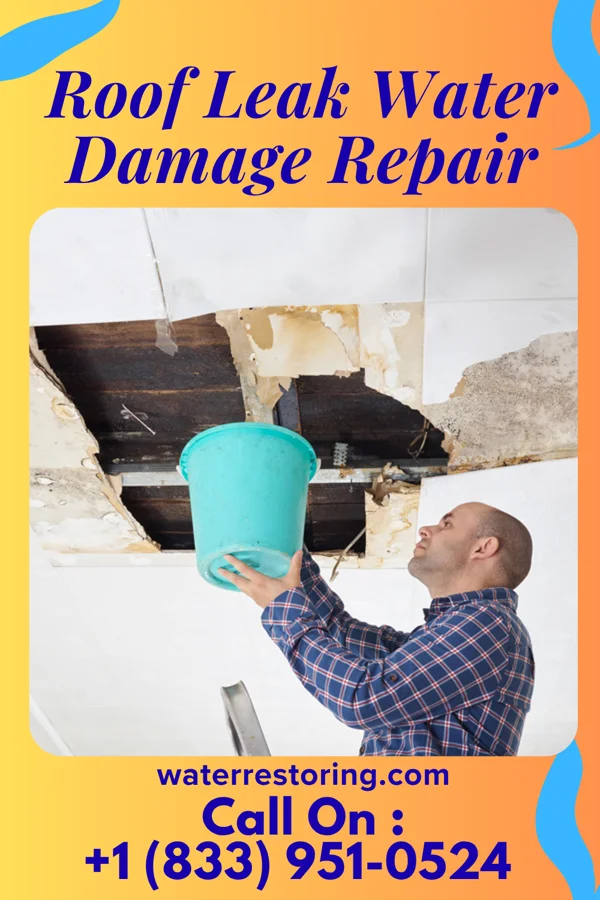 Roof Leak Water Damage Repair in Underwood, ND